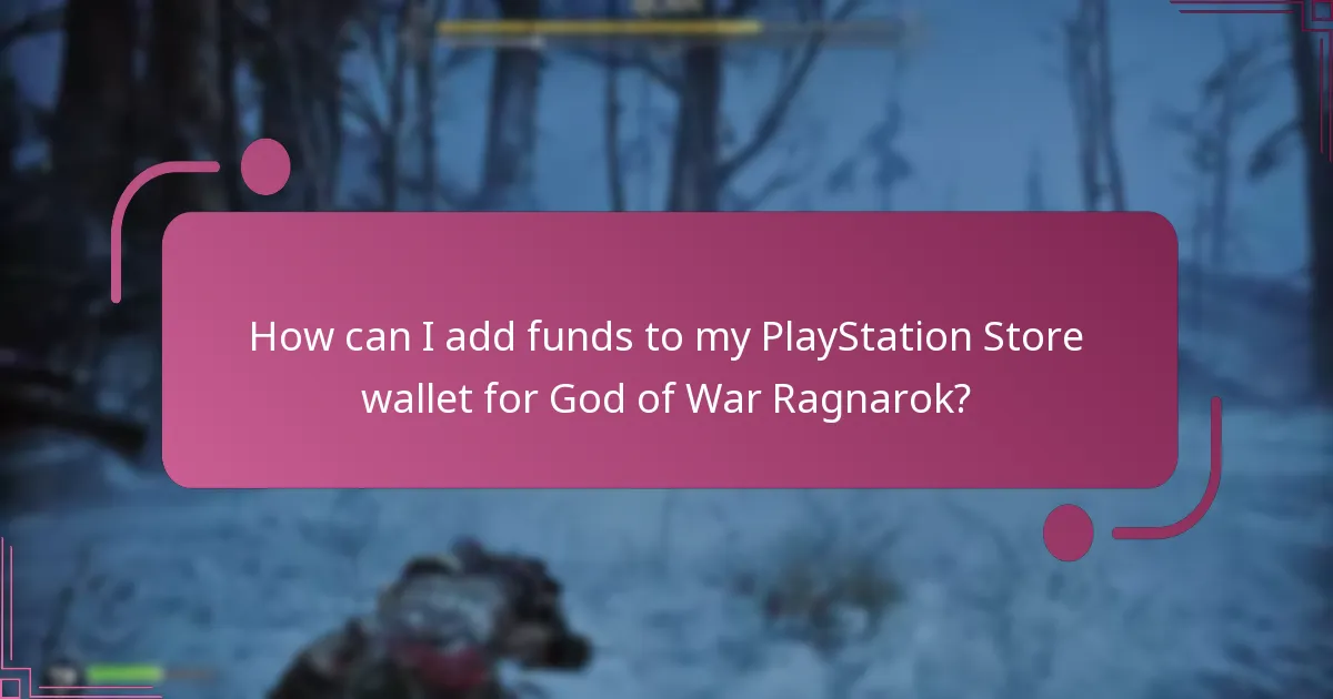 What are the steps to purchase God of War Ragnarok using my wallet?