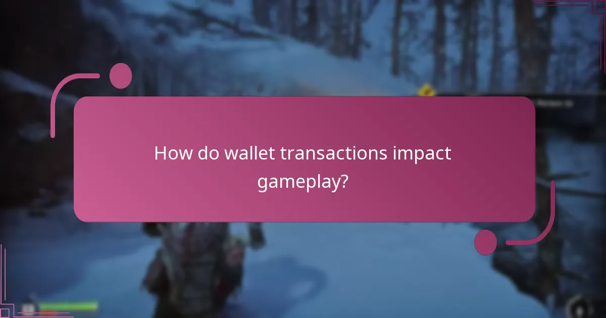Which types of purchases can be made with wallet transactions?