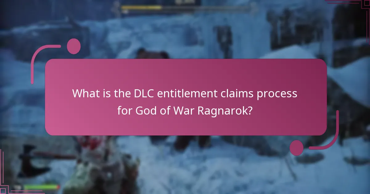 How does the DLC claims process compare to previous God of War titles?