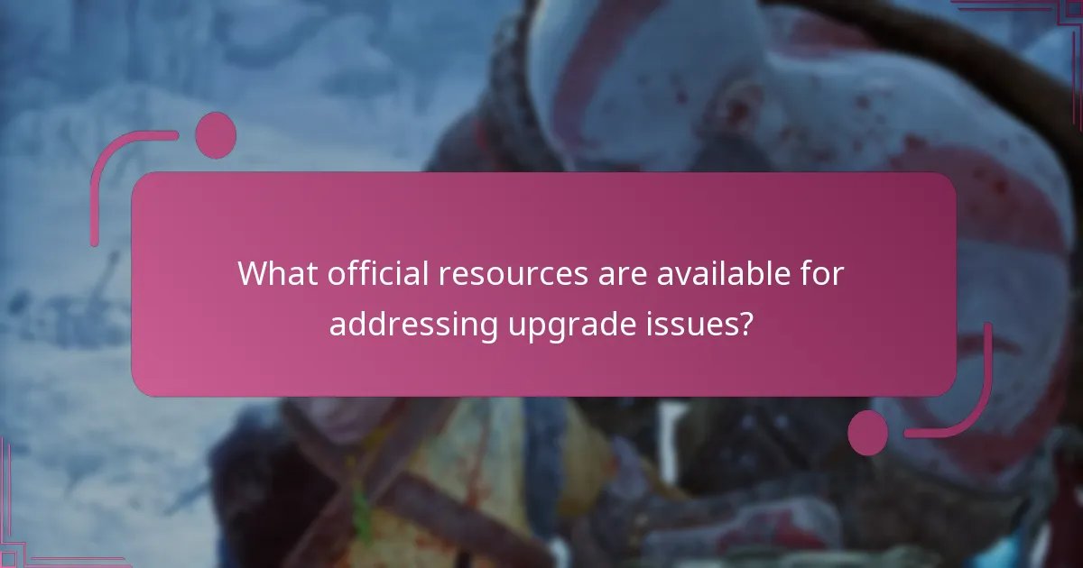 Which upgrades are most prone to issues in God of War Ragnarok?